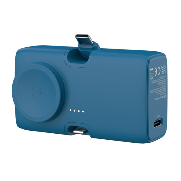 Powerbank 20W PD en plastique RCS Urban Vitamin San Diego - Bleu