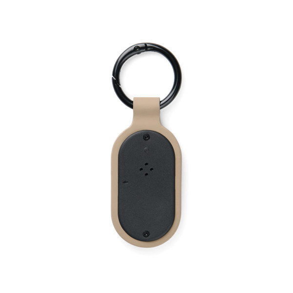 VINGA Baltimore RCS Key tag With Finder Dual - Greige