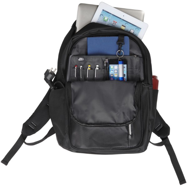 Vault RFID 15" laptop backpack 16L - Solid Black