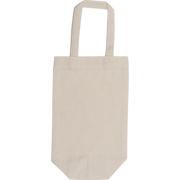 ROBIN Sacoșă cadou pentru o sticlă, 220g/m² - Beige