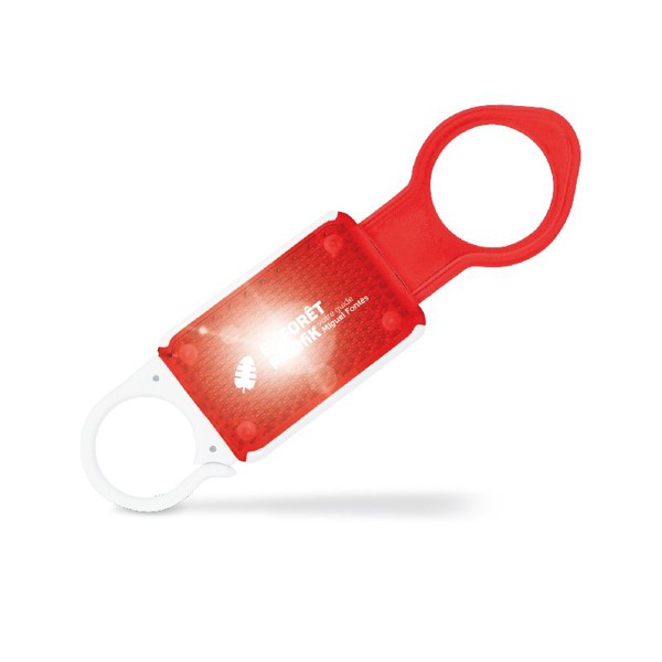 SAFETY LAMP CLIP-ON AND BOTTLE HOLDER - Jaune / 