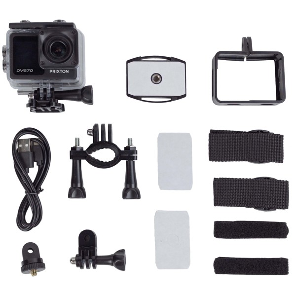 Prixton DV670 4K dual screen action camera