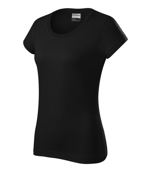 Tričko Dámske Rimeck® Resist - Čierna 01 (Brand Label) / 3XL