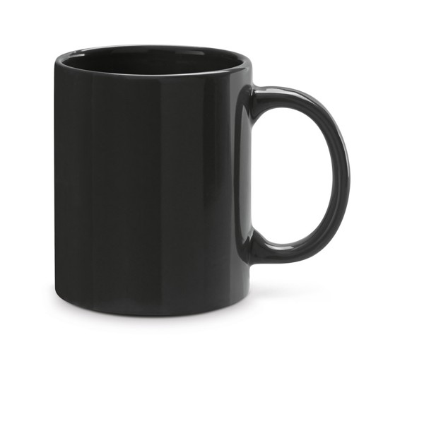 BARINE. Keramický hrnček 350 ml - Čierna