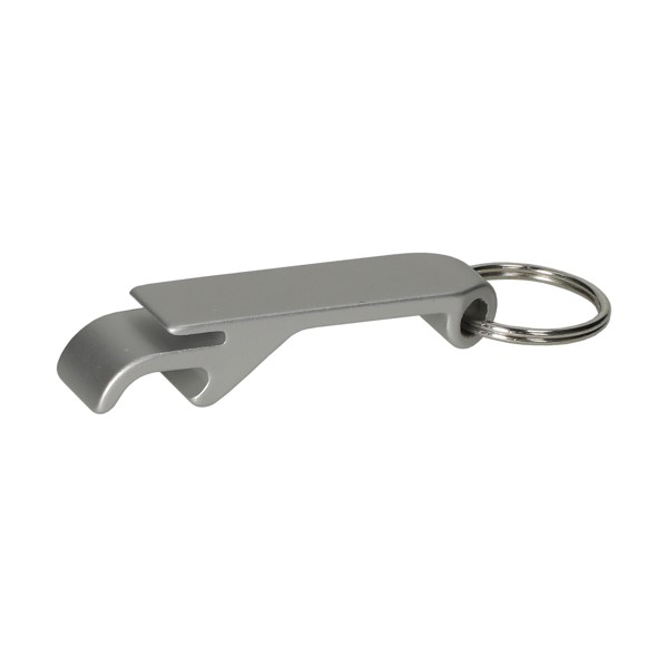 Porte Clés "Open" - Argent Mat