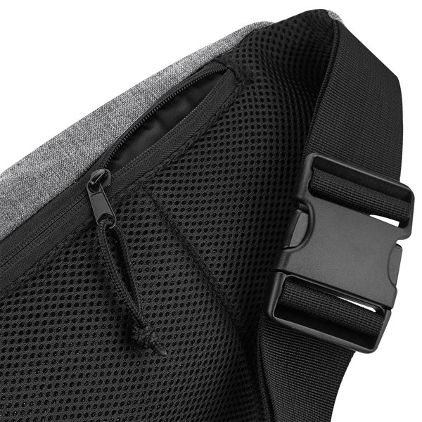 Oversized Across Body Bag - Grey Marl / ONE SIZE