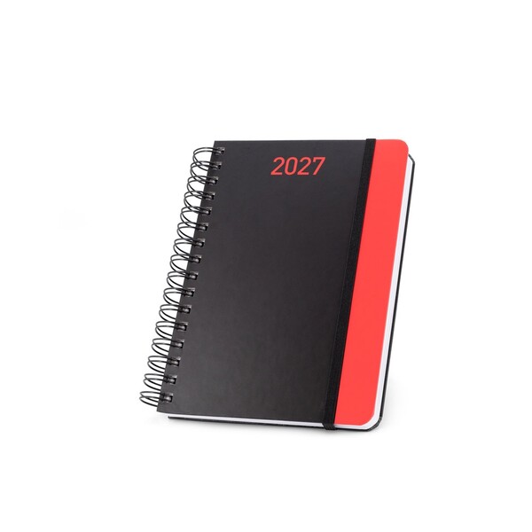 BRECHT A5. A5 diary in 100% recycled paper with a matte finish - Red