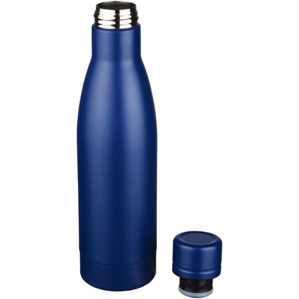 Bouteille isotherme Vasa sous vide avec couche de cuivre de 500 ml - Bleu