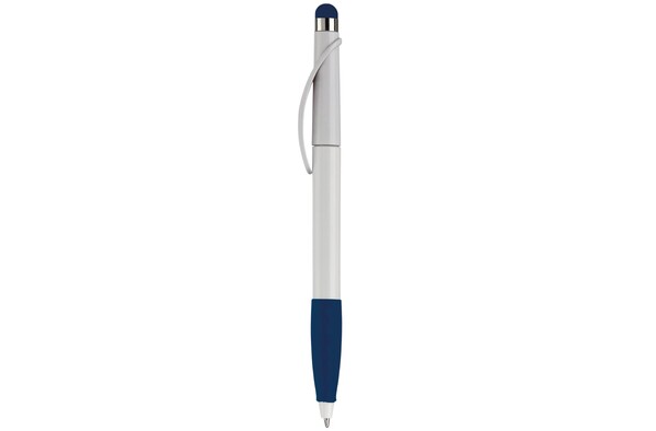 Cosmo stylus with grip - White / Dark blue