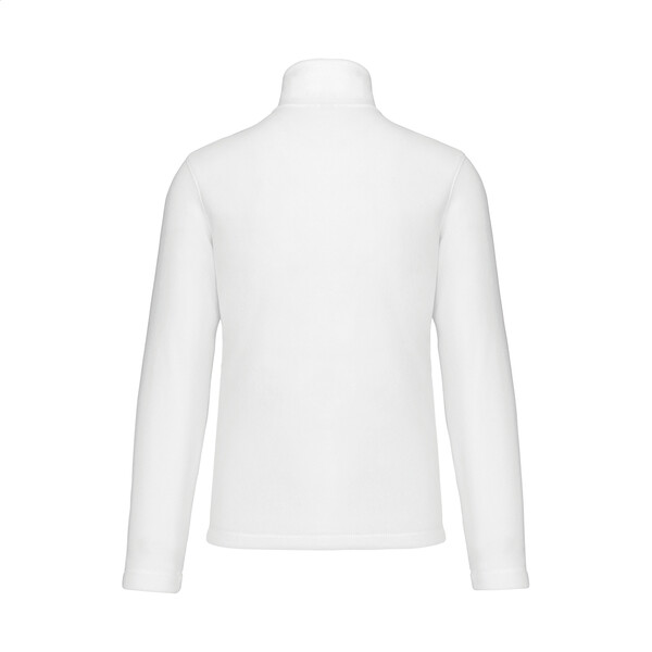 Veste polaire à fermeture éclair courte KA912 - Blanc / S