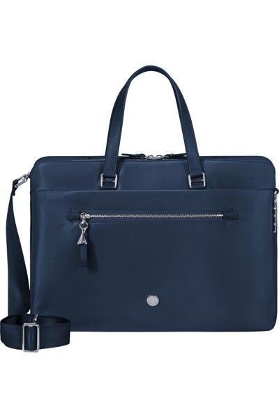 Karissa Evo Slim Bailhandle 15.6" - Samsonite - Blue Nights
