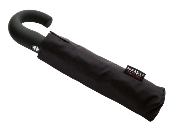 MINIMAX - Parapluie pliant - Ouverture et fermeture automatique - Impermable au vent -  100 cm - Noir
