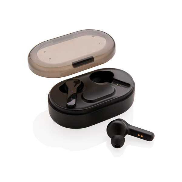 XD - Light up logo TWS earbuds in charging case
