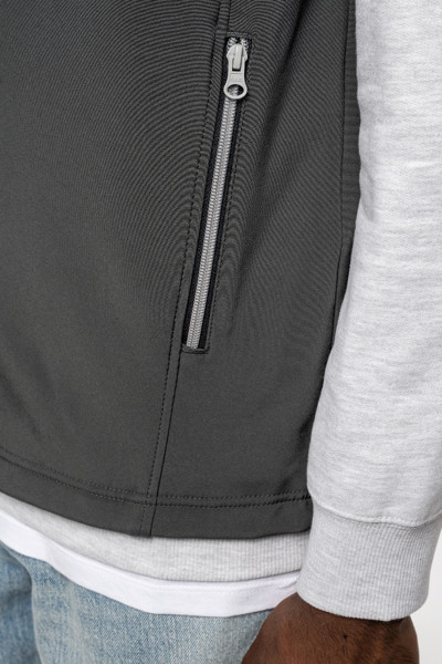2-Layer Softshell Bodywarmer Vest KA423 - Dark Grey / XXL