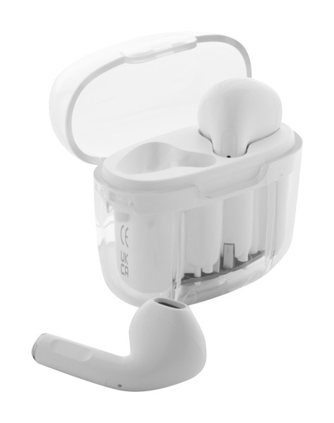 Rabs Transparent Wireless Earphones Trance - White