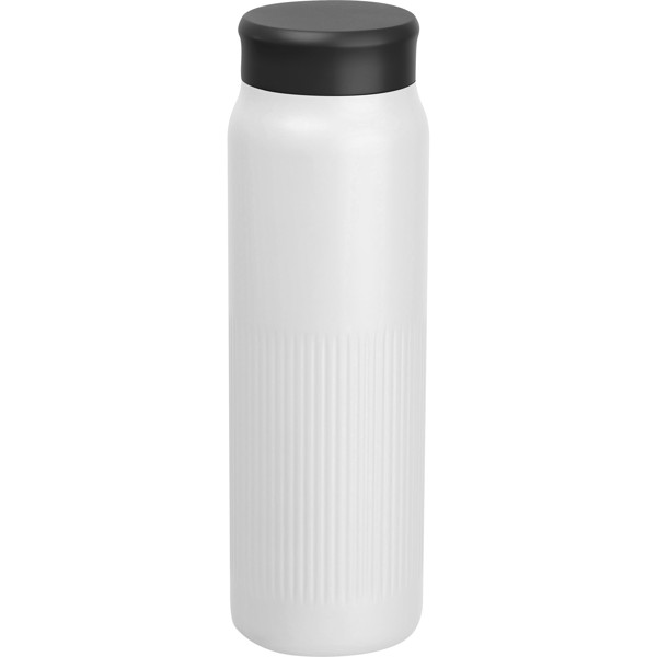 Vacuum stainless steel bottle 700ml TAZIO - White