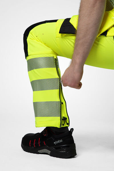 6571 Waistpant Stretch Yellow/black C148