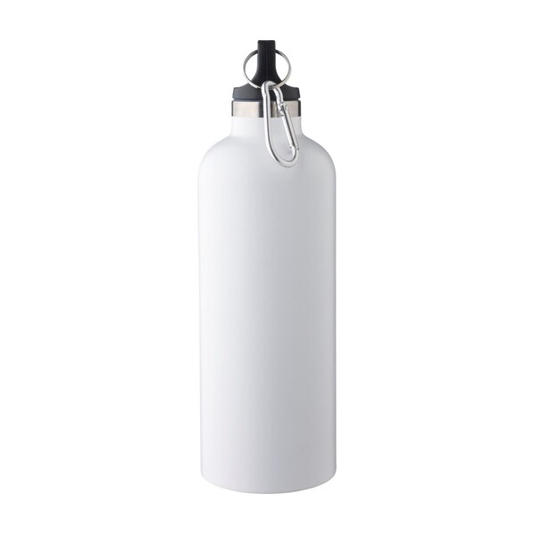 Bottle Lysandra | Recycled stainless steel | 500 ml | Cold 12h, Hot 8h - white