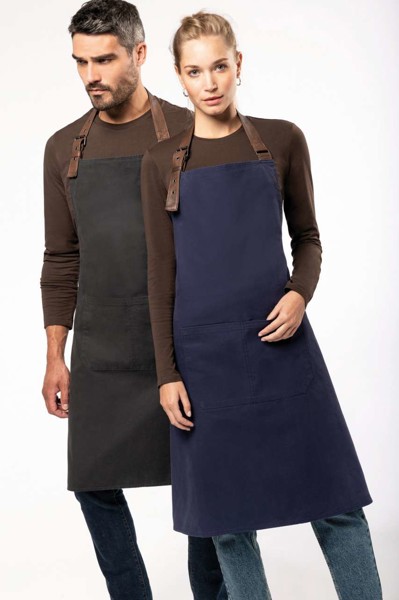 Vintage Cotton Apron - Vintage Charcoal
