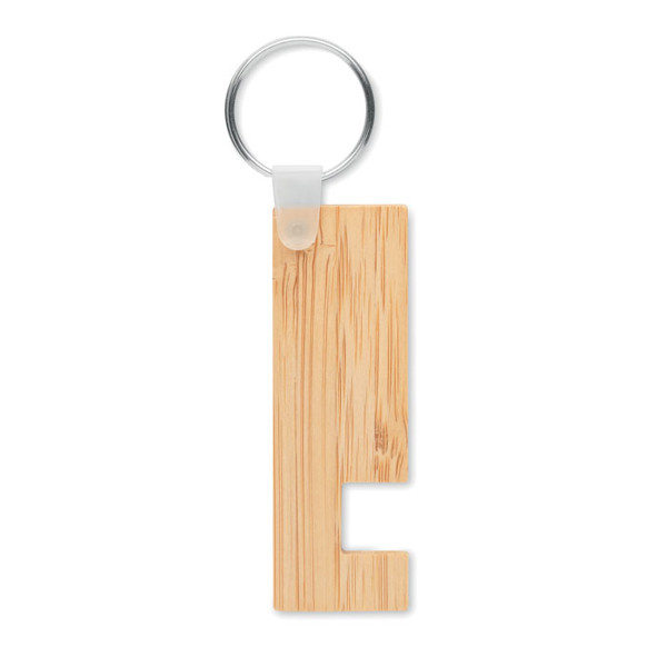 MB - Bamboo stand and key ring Gankey