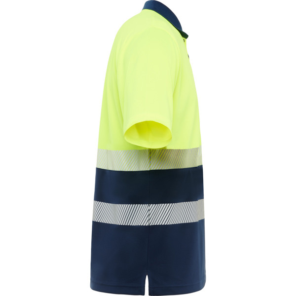 Polo Vega - Marino/Amarillo Fluor / M