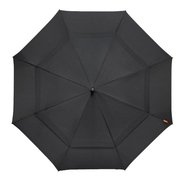 FALCONE - Parapluie tempte - Automatique - Impermable au vent -  130 cm - Noir
