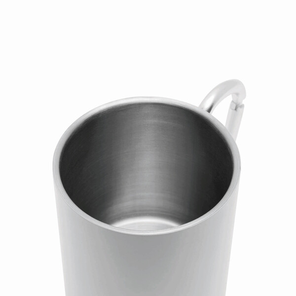 Stainless Steel Mug Deep Valley - White