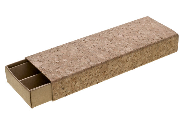 Reco Ii Box For 2 Pens, Cork/Paper