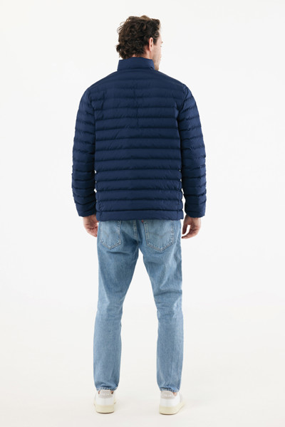 Doudoune homme en polyester recyclé IQONIQ Maiko - Bleu Marine / S