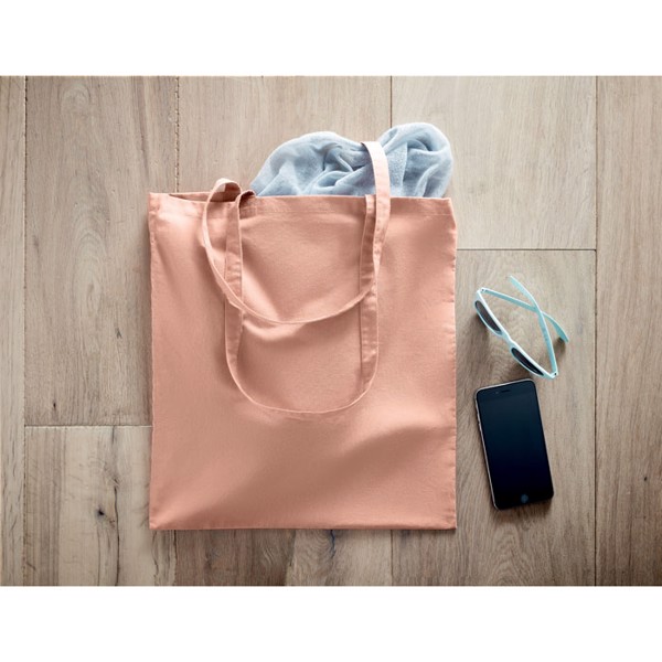 Zimde Color tote bag organski bombaž, 140 g/m² - Bela