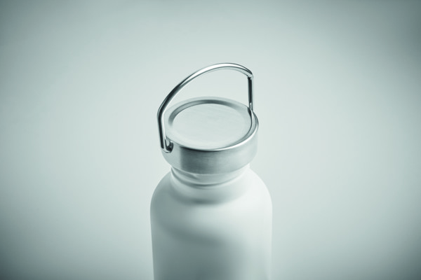 Einwandige Trinkflasche 500 ml Florence Sing - Weiß