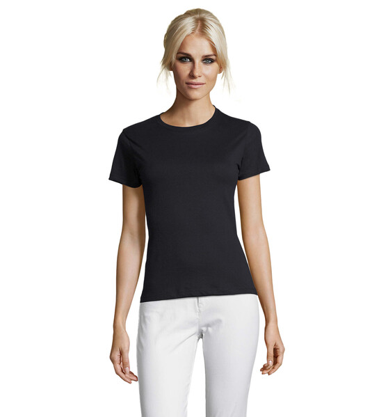 REGENT T-SHIRT SENHORA 150g Regent Women - Azul MarinhoXL