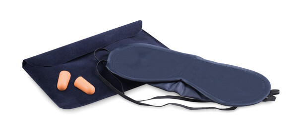 Set oreiller, masque, bouchons Travelplus - Bleu