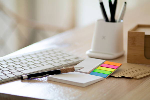 Bloc-notes autocollant personnalisé CreaStick Combo A Eco