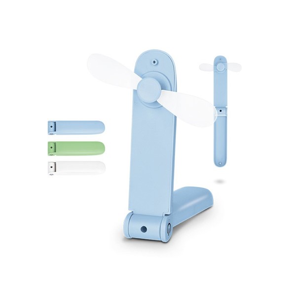 VENTILATEUR PORTABLE NOMADE RECHARGEABLE - Vert
