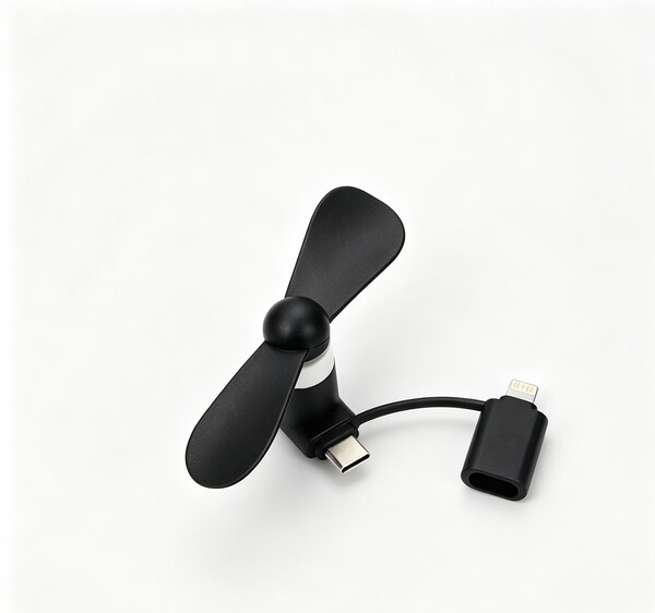 Mini fan – 2in1 connector