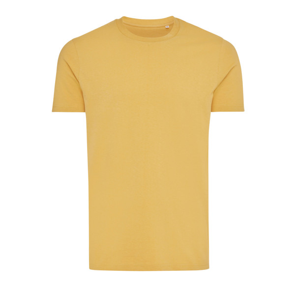 Iqoniq Bryce recycled cotton t-shirt - Ochre Yellow / XS