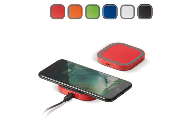 Basic wireless charging pad 5W - Orange