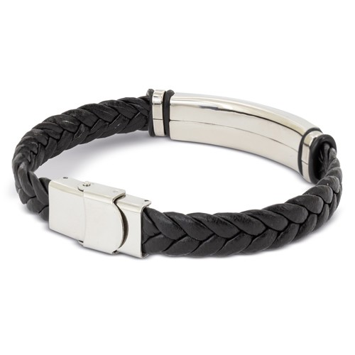 STEEL BRACELET "SETH" - Silver