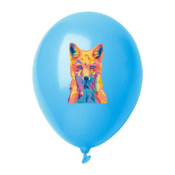Ballon de baudruche CreaBalloon, pastel - Bleu Clair