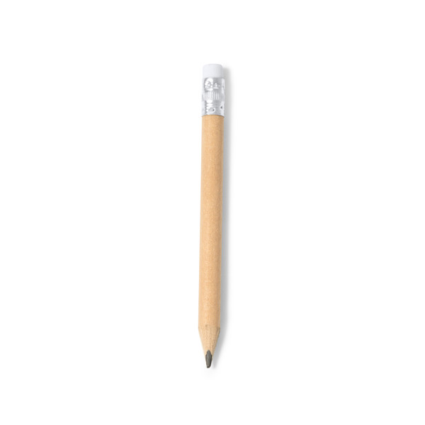 Mini personalized wooden pencil with eraser