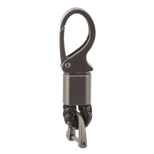 PORTE-CLÉS MÉTALLIQUE NAUTIQUE "CONDOR" - Noir