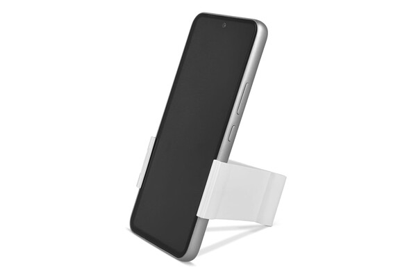 R-ABS Support de téléphone pour bureau pliable et portable - Blanc
