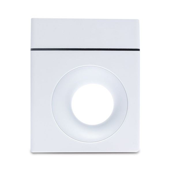 Breath air humidifier with lamp - White