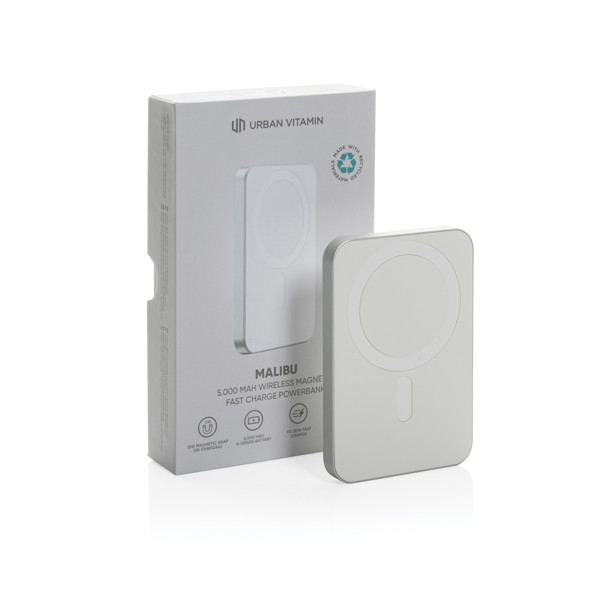 Urban Vitamin Malibu powerbank, 5000 mAh, 15W polnjenja