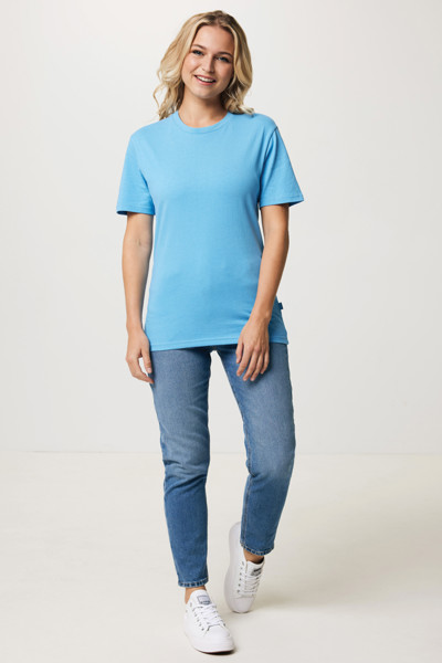 T-shirt en coton recyclé Iqoniq Bryce - Tranquil Blue / XXL