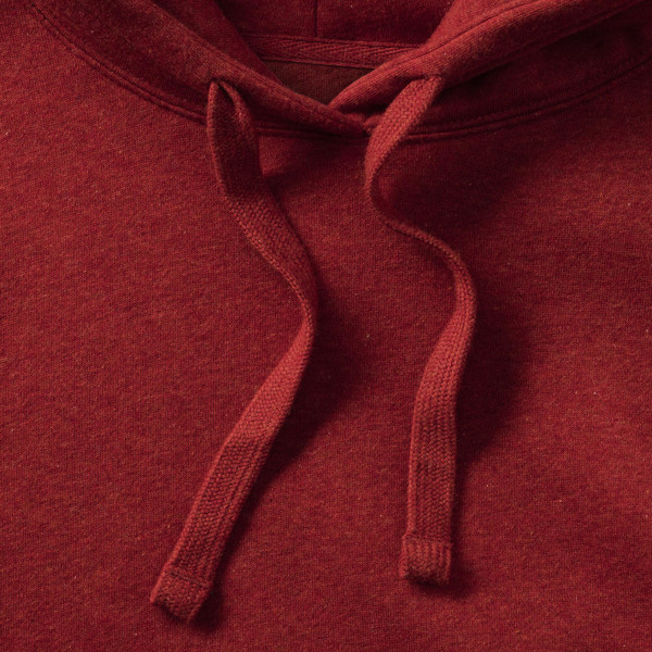 Ladies' Authentic Melange Hooded Sweat - Charcoal Melange / XS