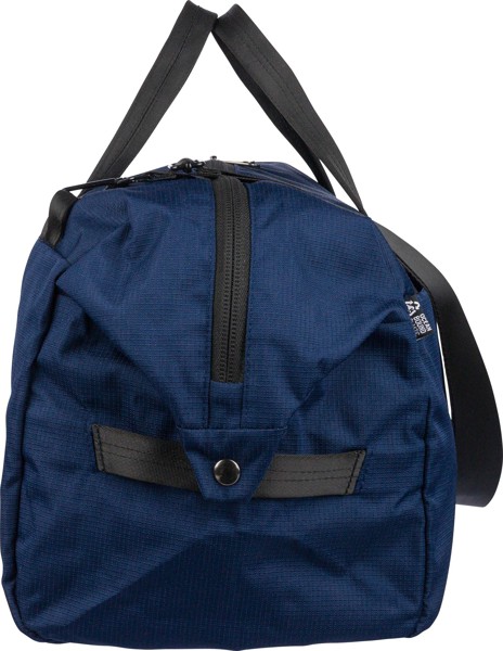 rPET (300D) polyester Ocean Bound sporttas Niv - zwart