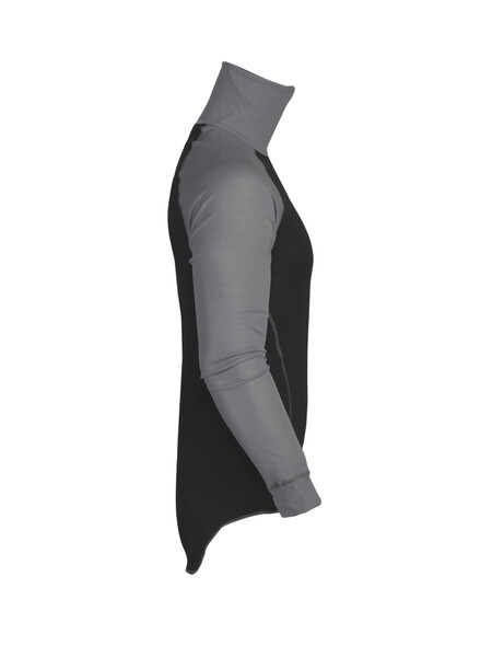 3103 POLO WITH ZIP BLACK M