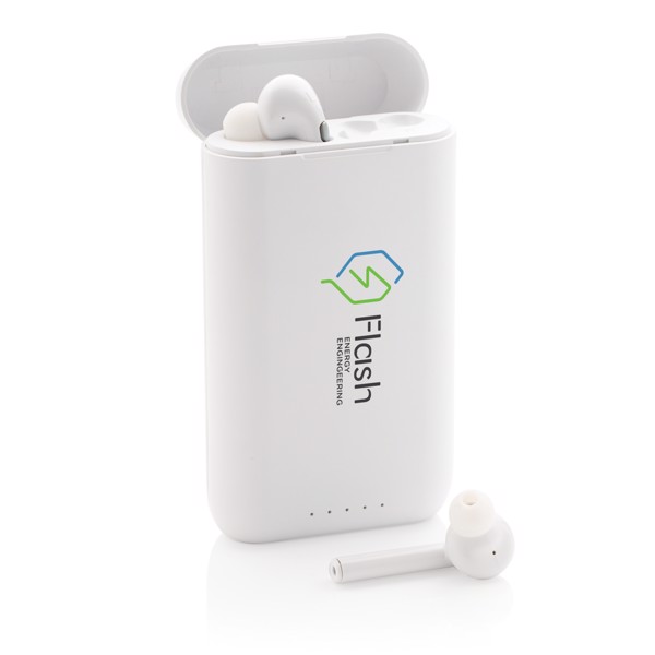TWS sluchátka Liberty s powerbankou 5 000 mAh